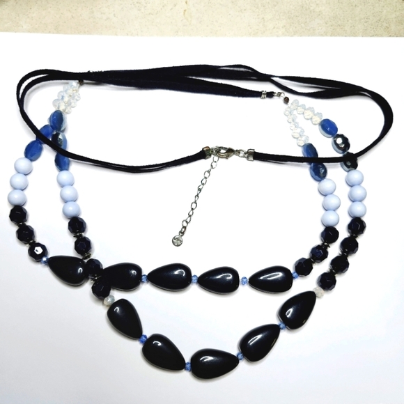Liz Claiborne Long Beaded Necklace Fashion Jewelry - Picture 1 of 5